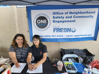 Picture of one Fresno tabling 