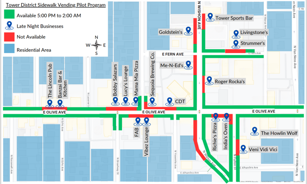 Vendors Map