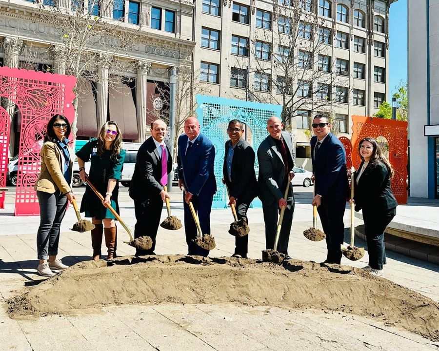 Mariposa Plaza Groundbreaking