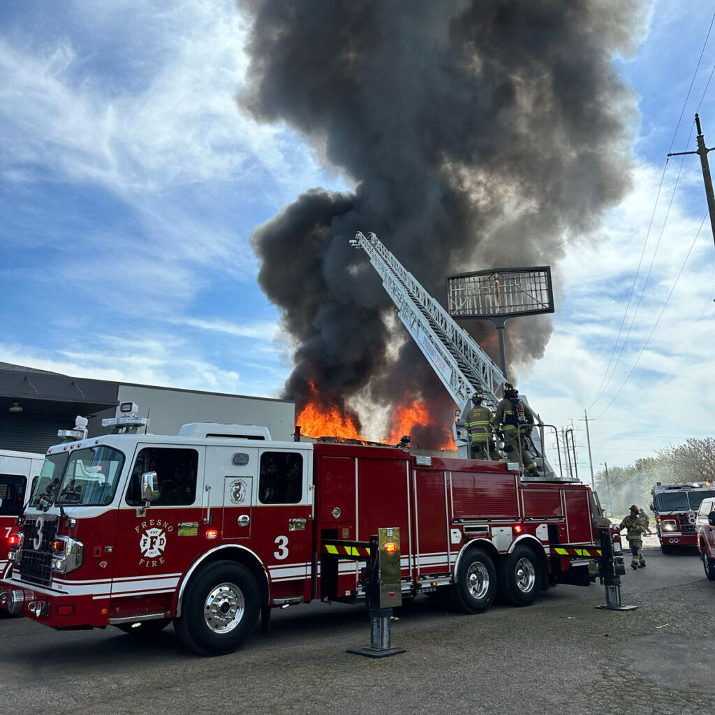 Defensive Operations at a Commercial Fire