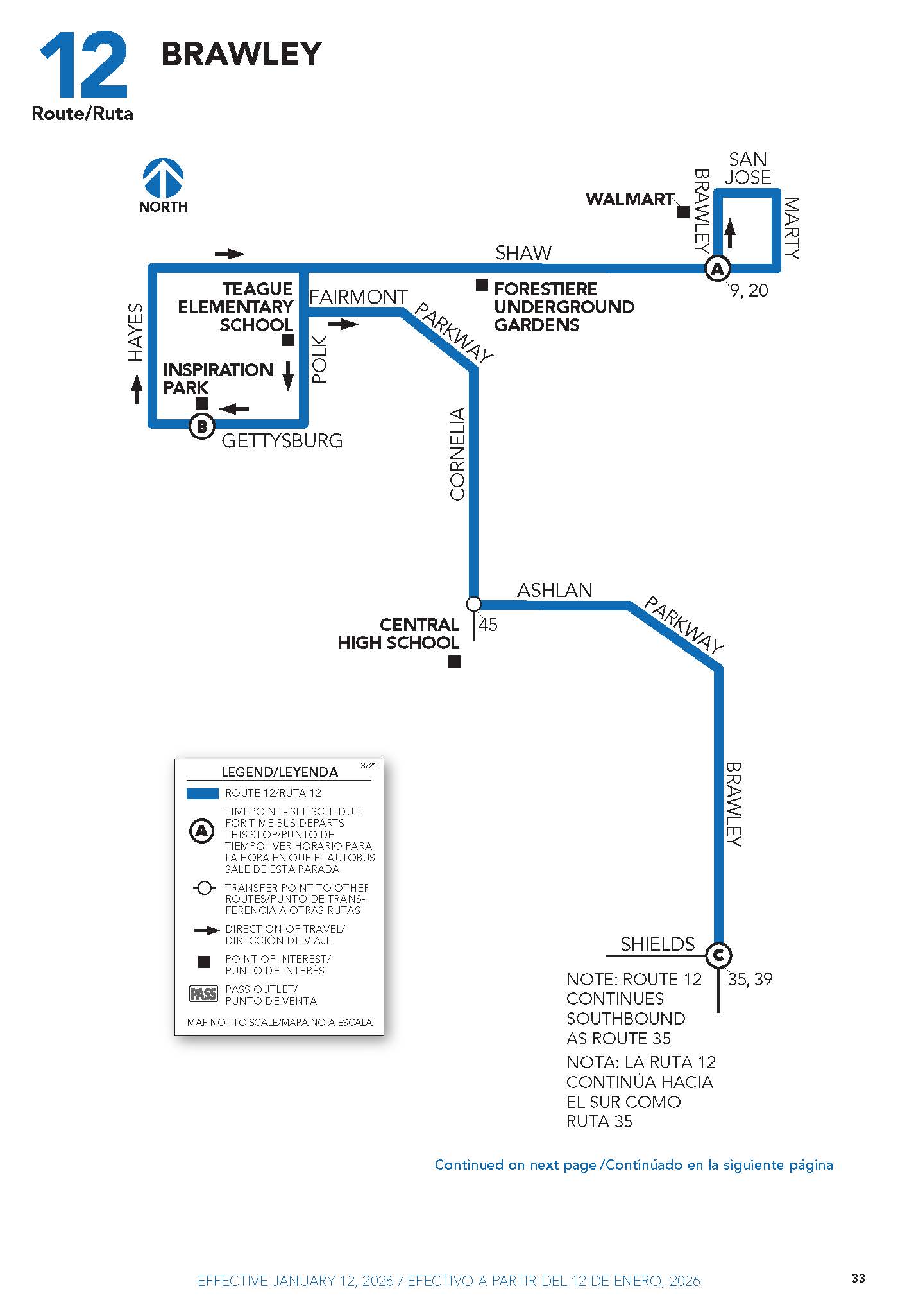 FAX Routes & Schedules – City of Fresno