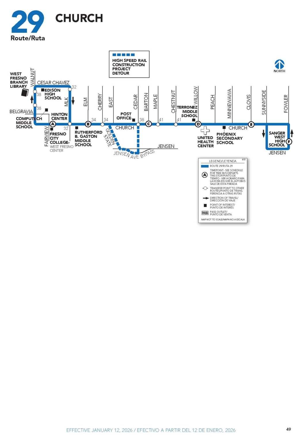 FAX Routes & Schedules – City of Fresno