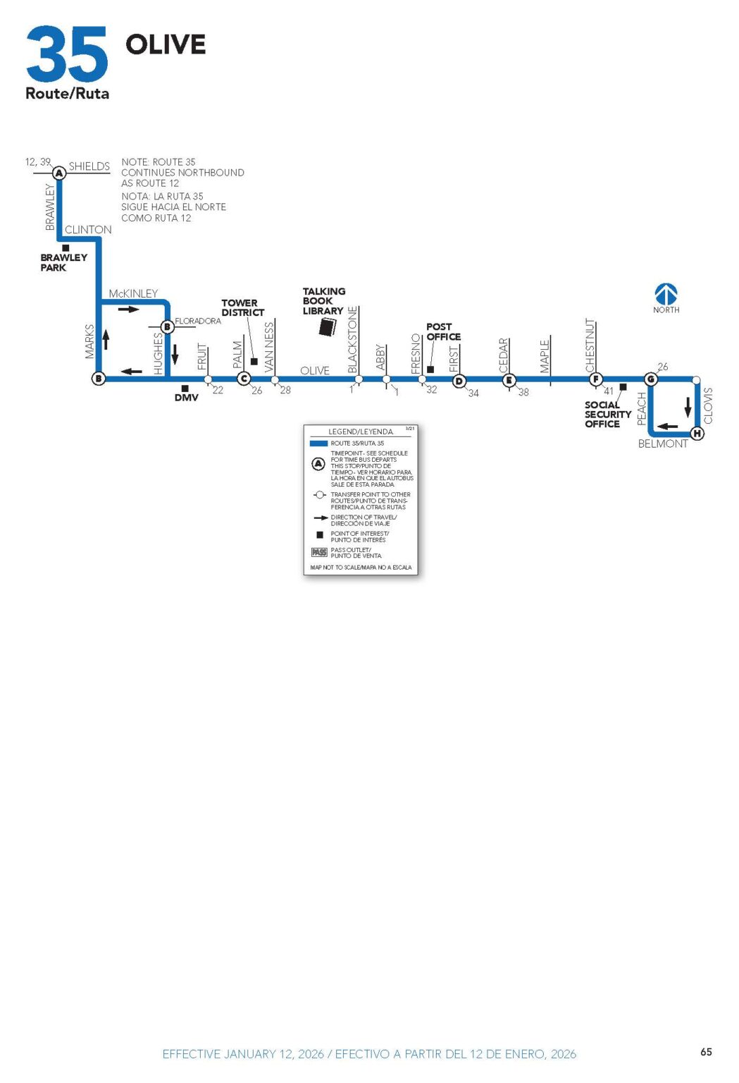 FAX Routes & Schedules – City of Fresno