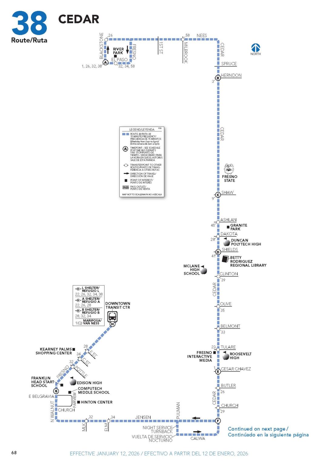 FAX Routes & Schedules – City of Fresno
