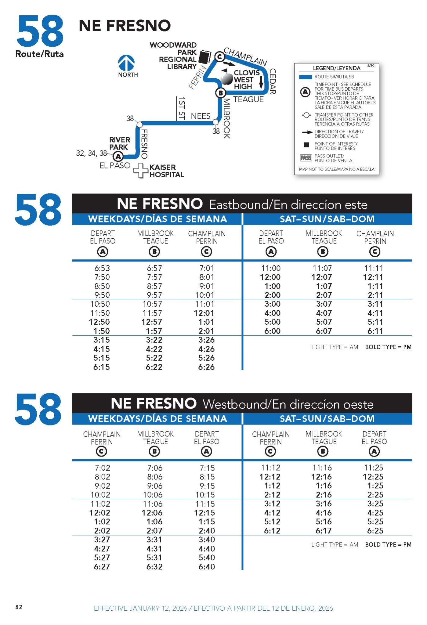 FAX Routes & Schedules – City of Fresno