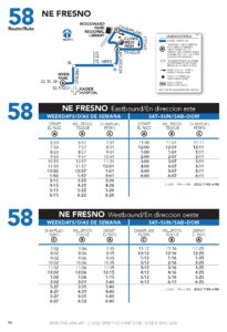 FAX Routes & Schedules – City of Fresno