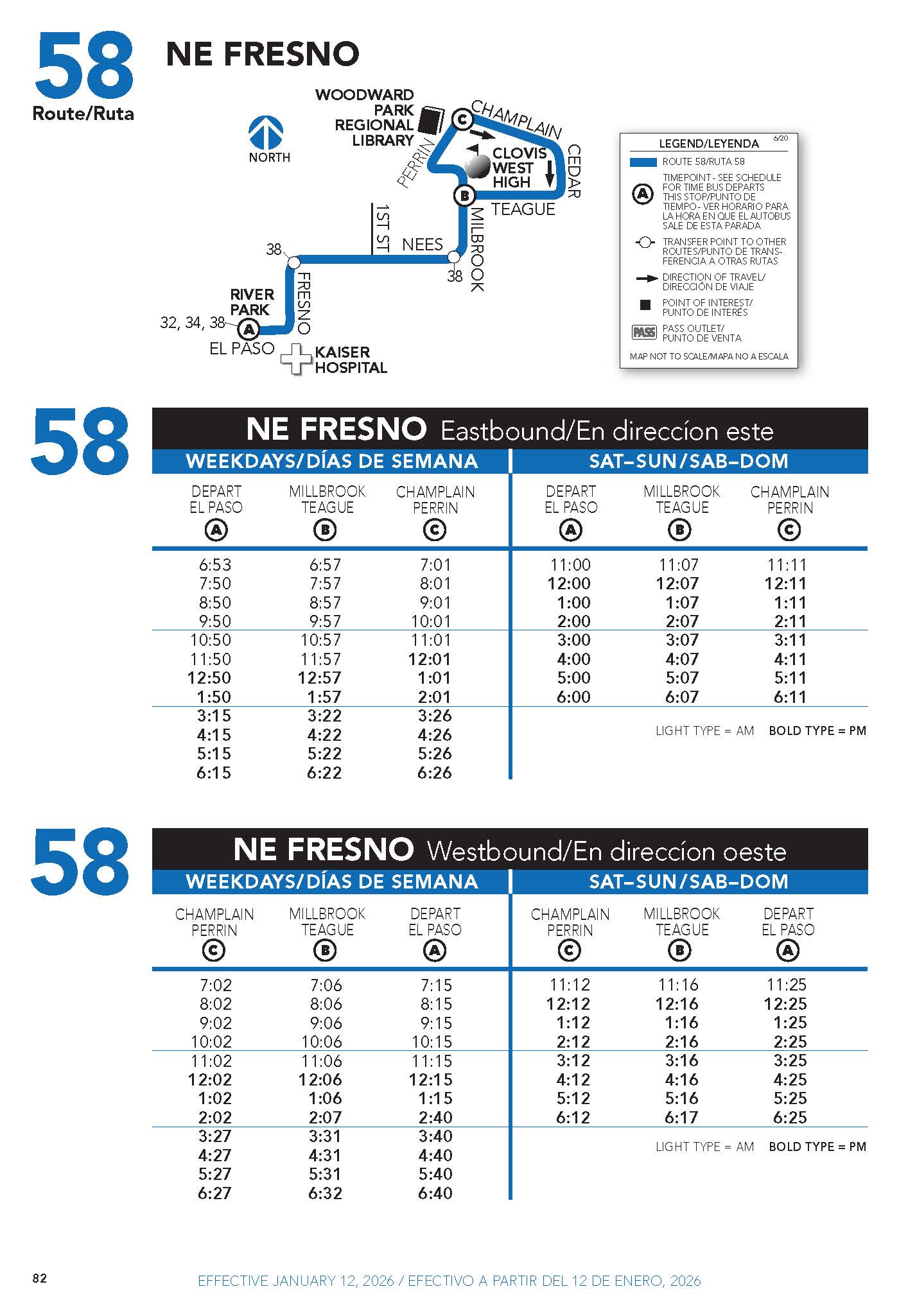 FAX Routes & Schedules – City of Fresno