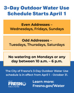 vertical-3-day-water-use-schedule flyer