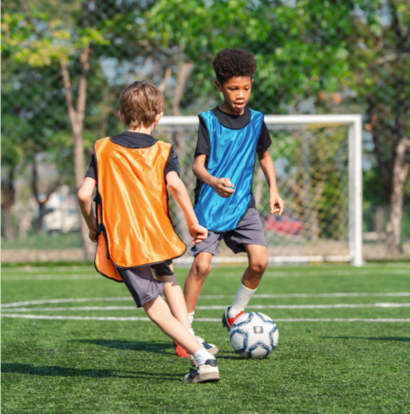 Soccer Kid Playing at Granite Park