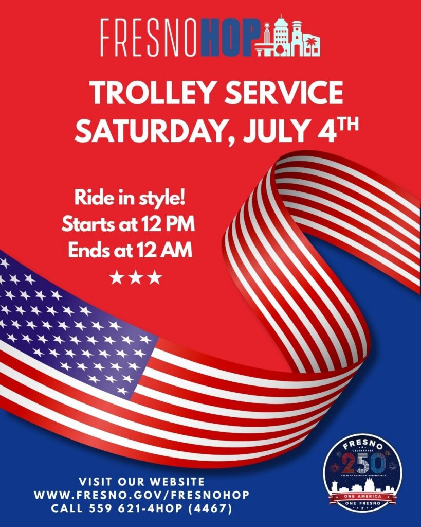 Fourth of July Trolley Image 1